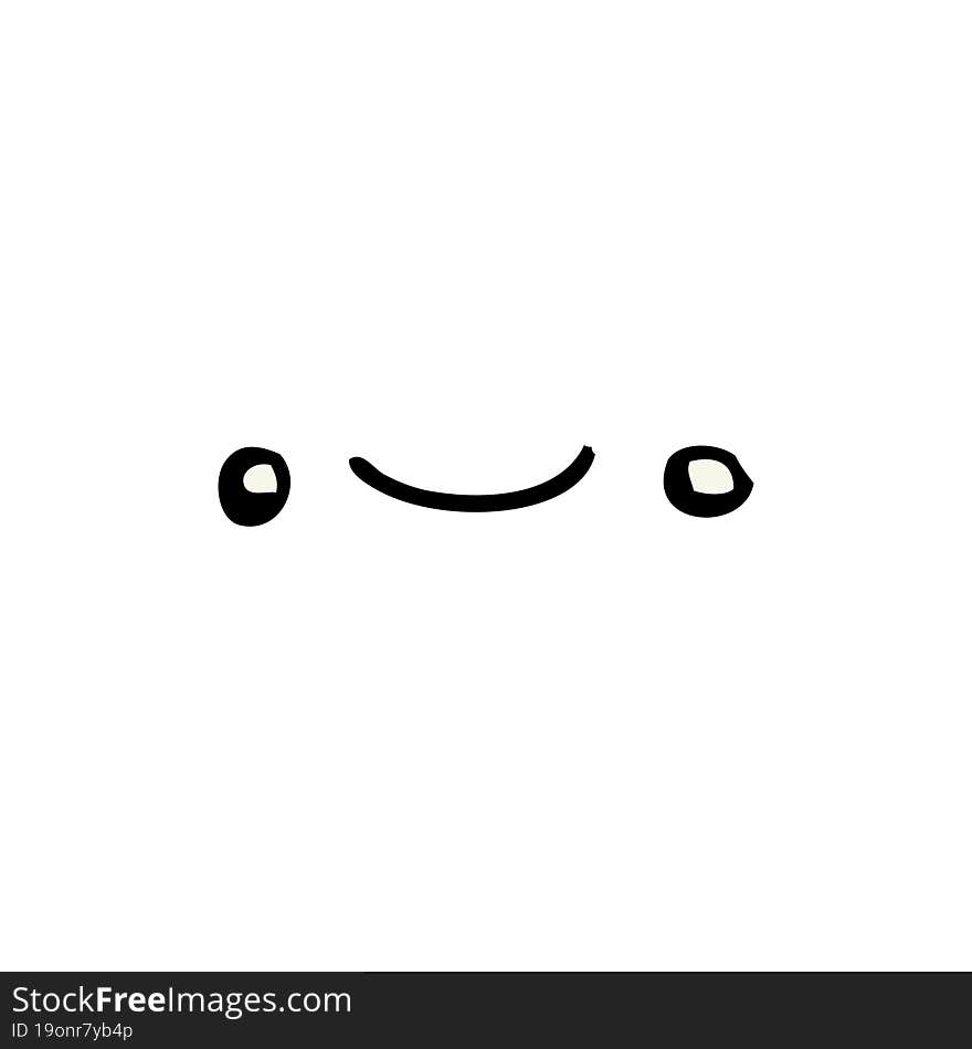 Happy Cartoon Face