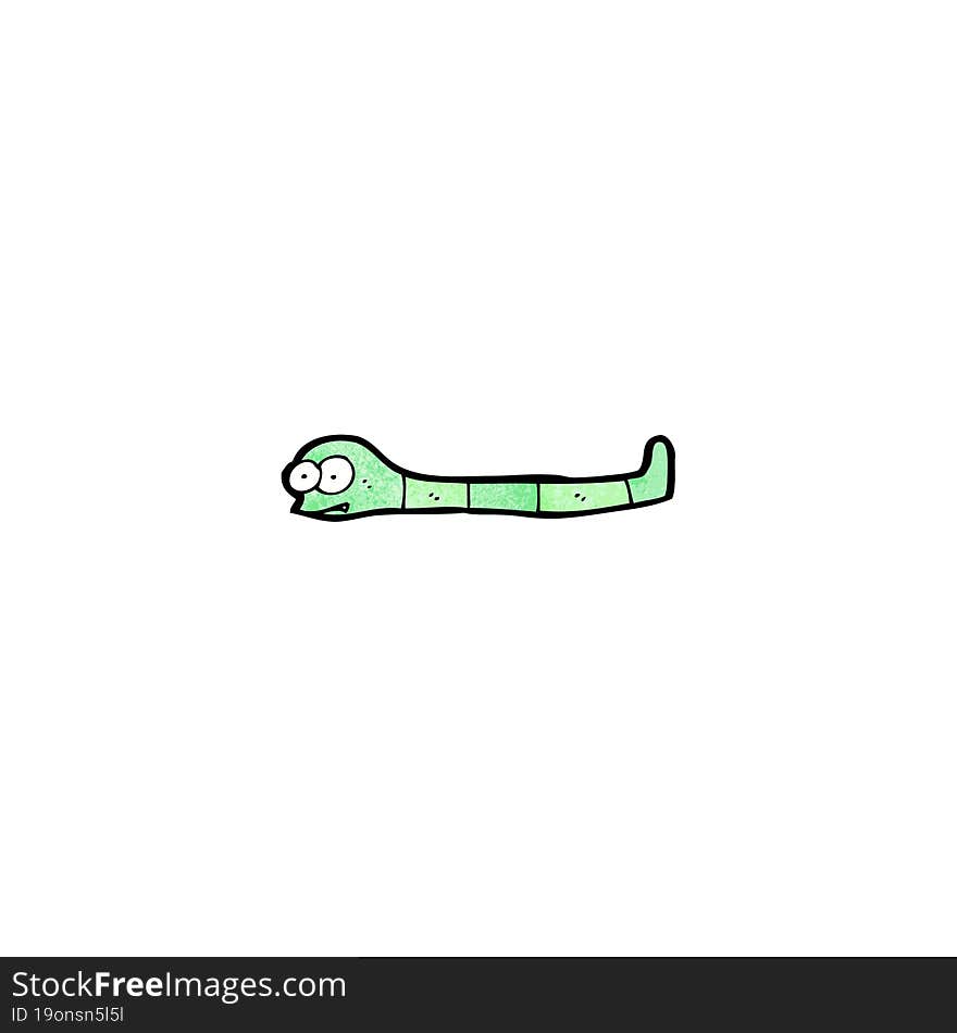 cartoon slithering snake