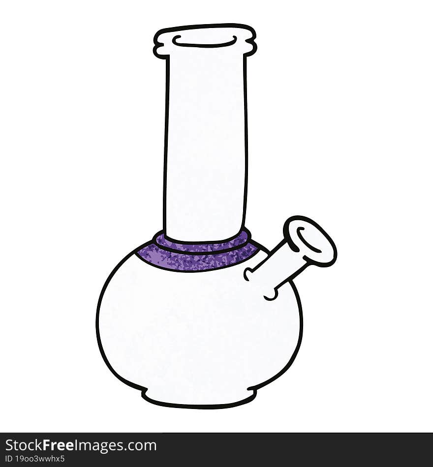 Cartoon Doodle Bong