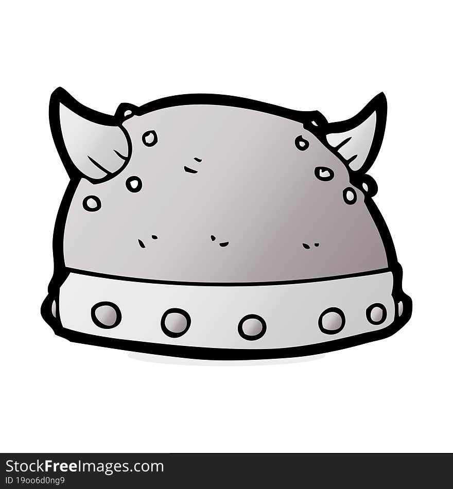 cartoon viking helmet