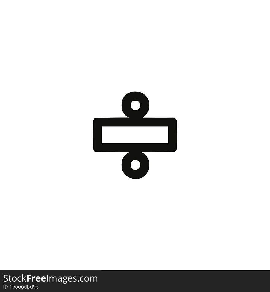 Division Sign Icon