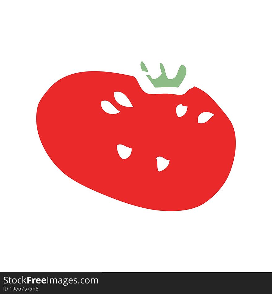 cartoon doodle tomato