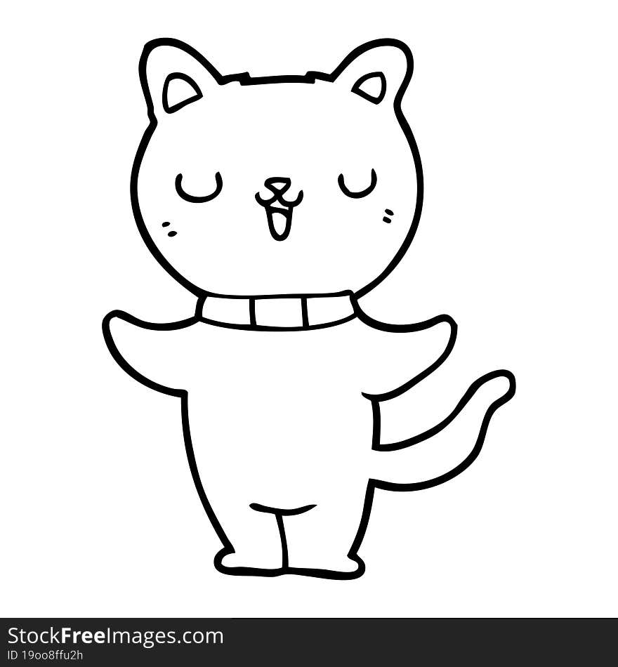 Cartoon Cat