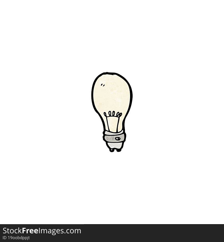 Cartoon Light Bulb