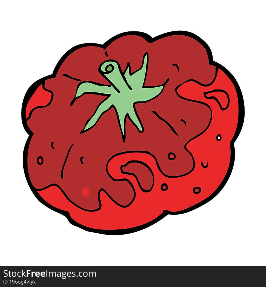 cartoon tomato