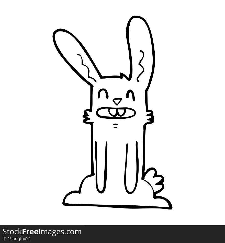 cartoon rabbit