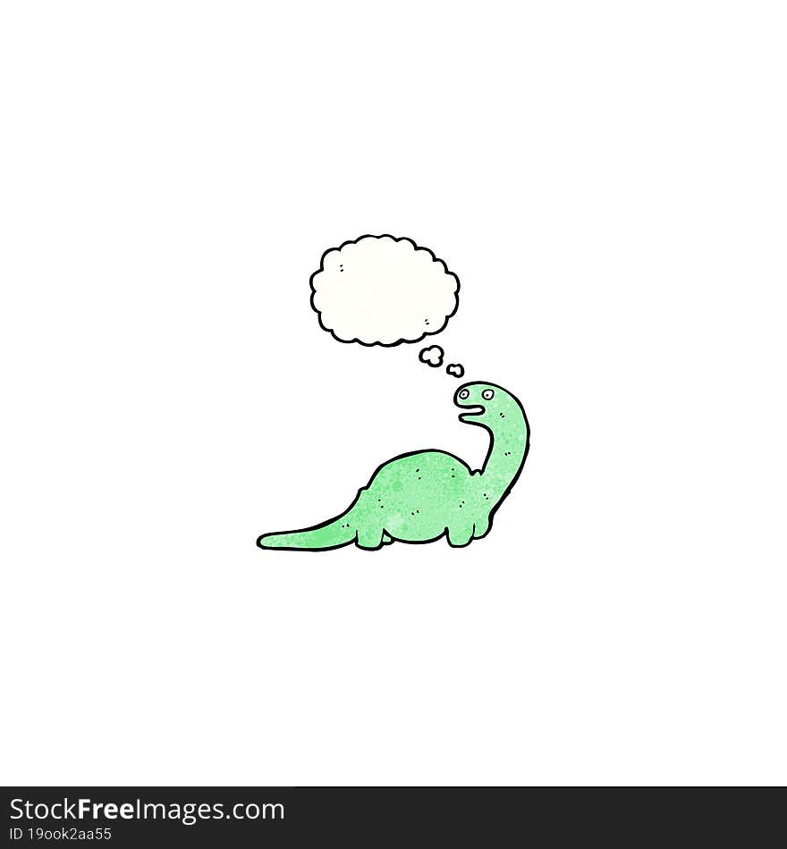 friendly dinosaur cartoon