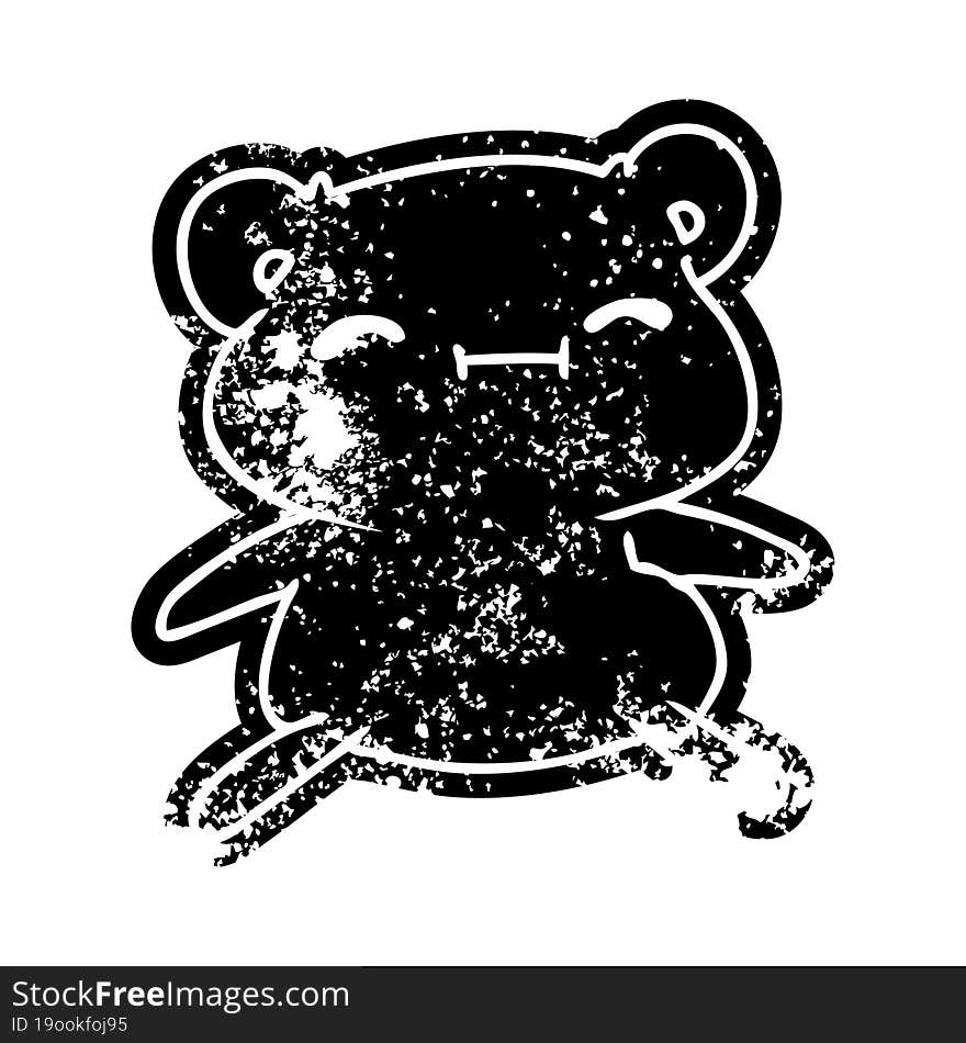 grunge icon kawaii cute teddy bear