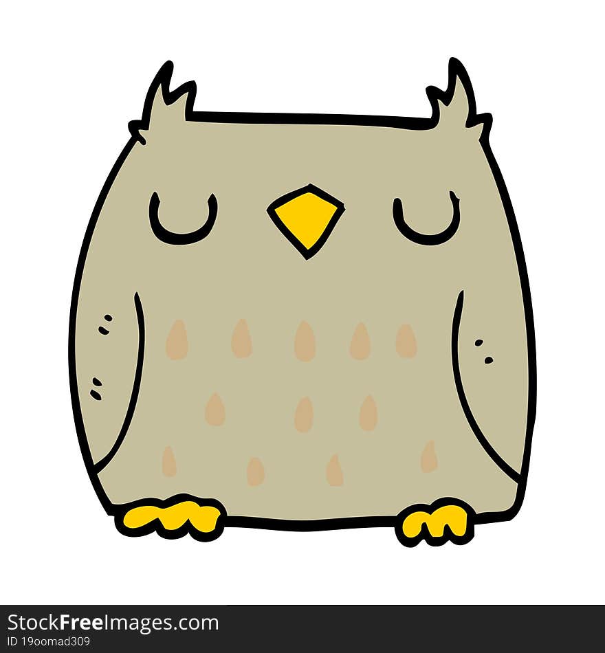 cute cartoon owl