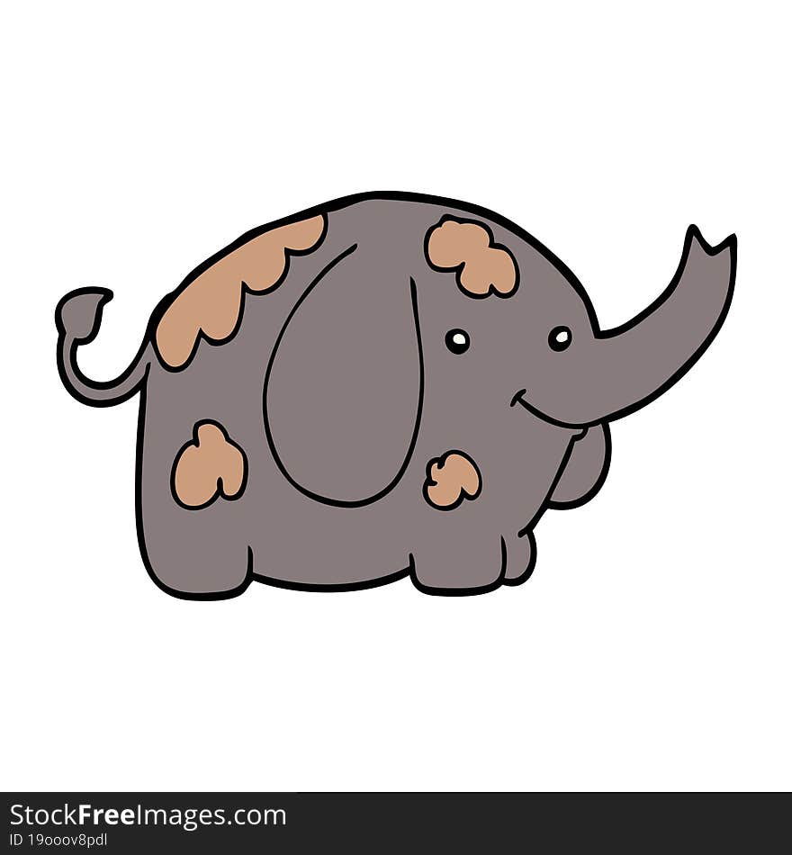 cartoon elephant