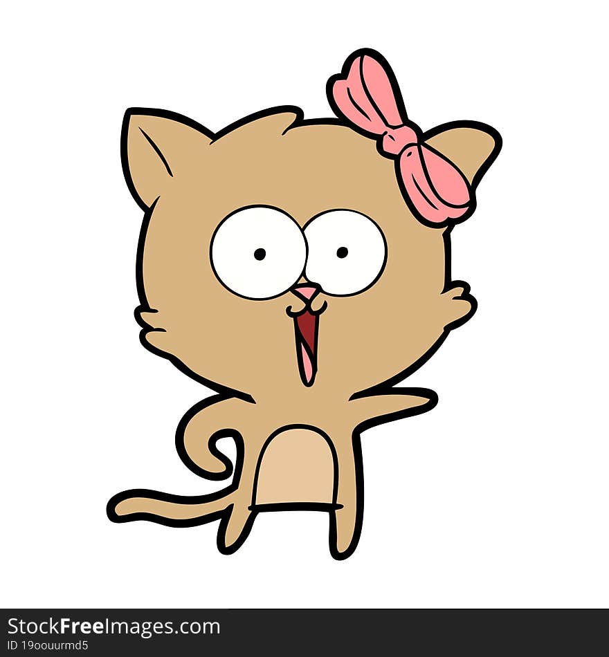 cartoon cat. cartoon cat