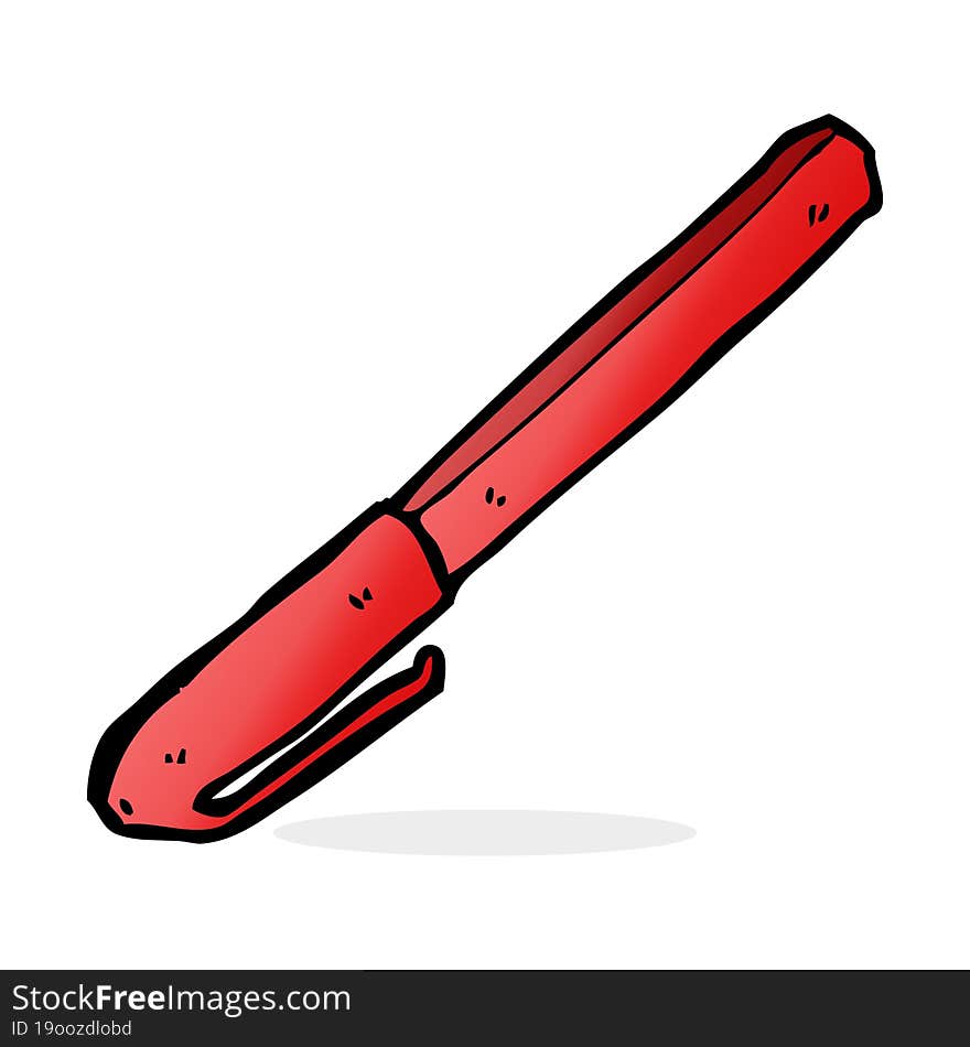 cartoon pen