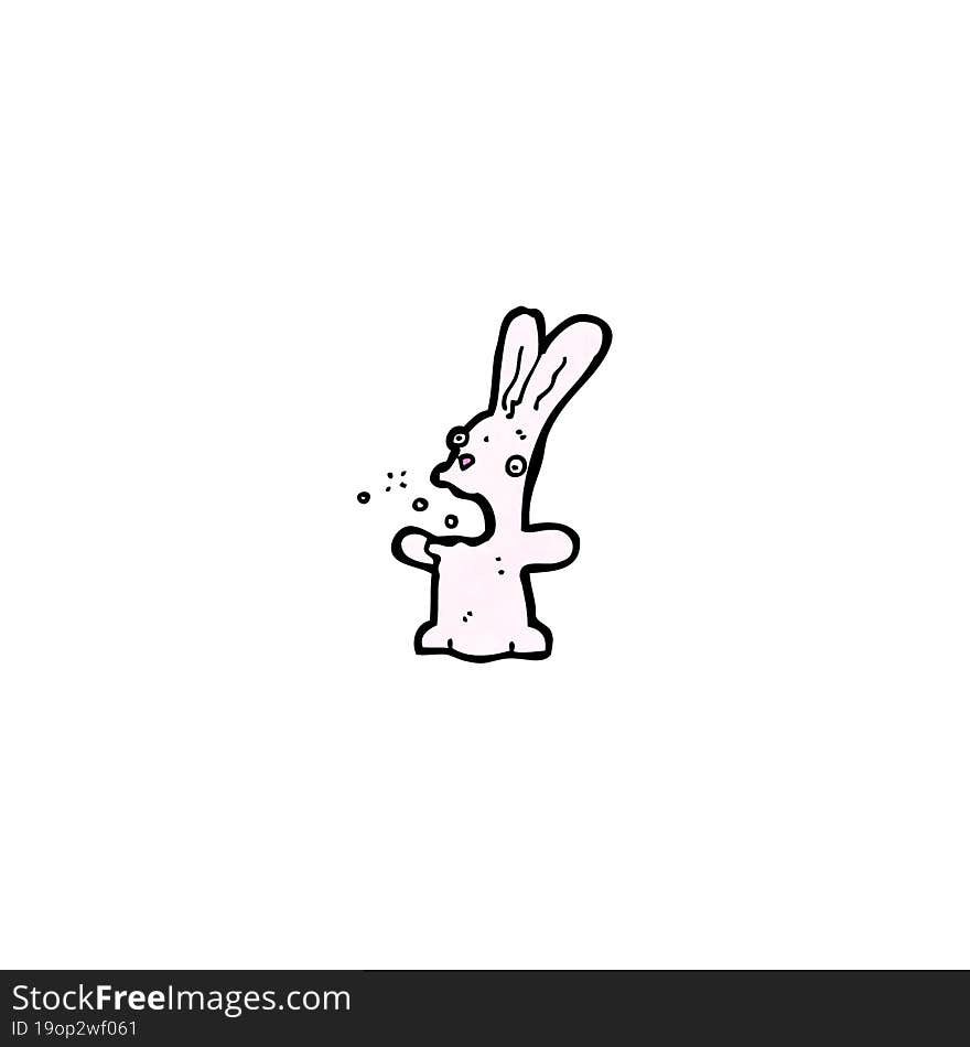 burping rabbit cartoon