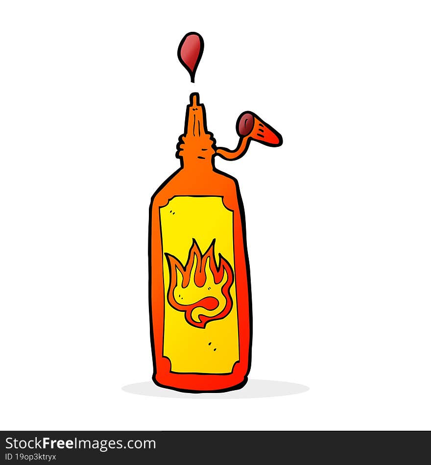 cartoon hot sauce