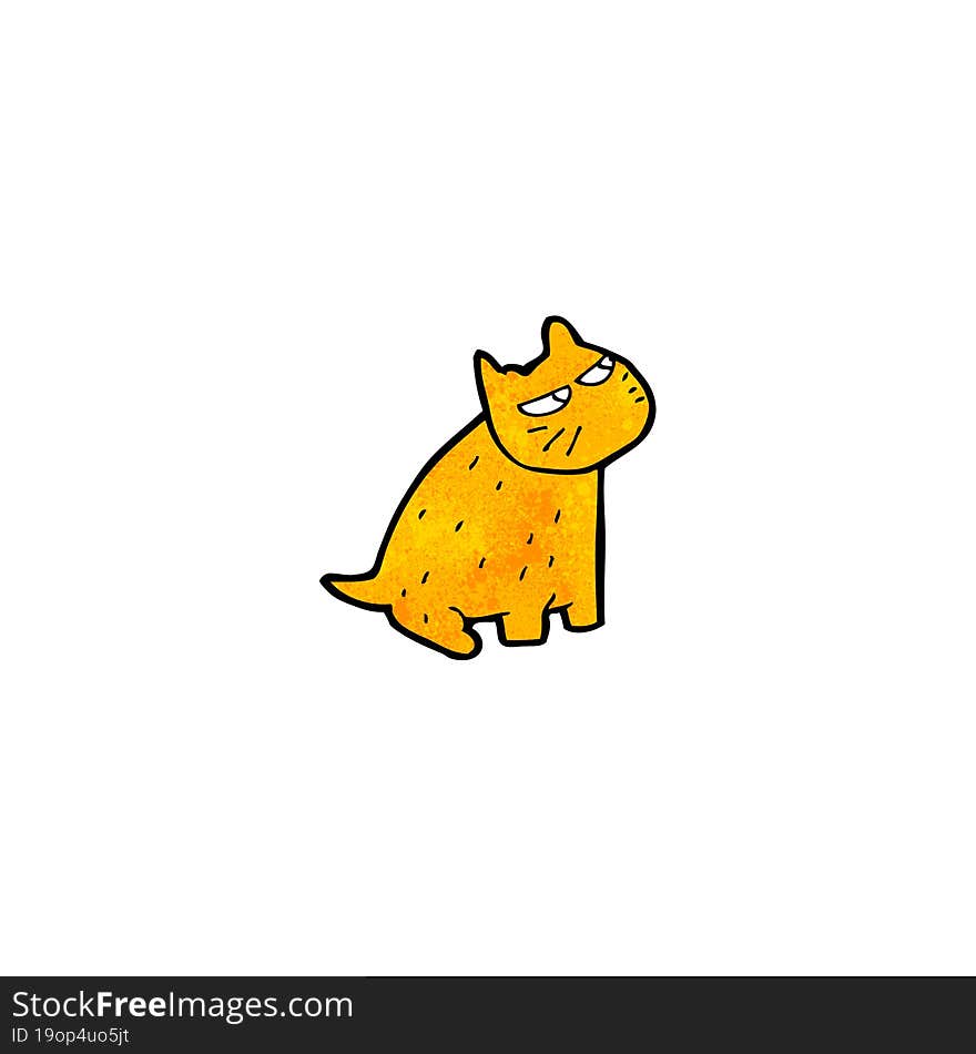 funny cartoon cat