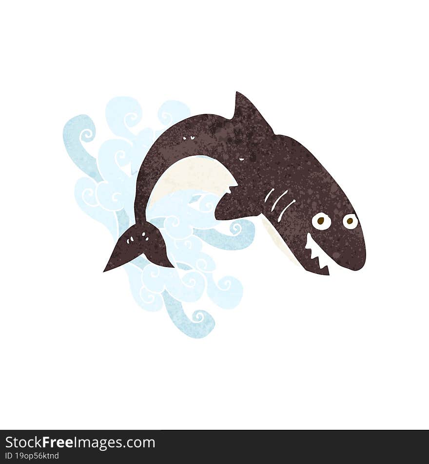 cartoon shark