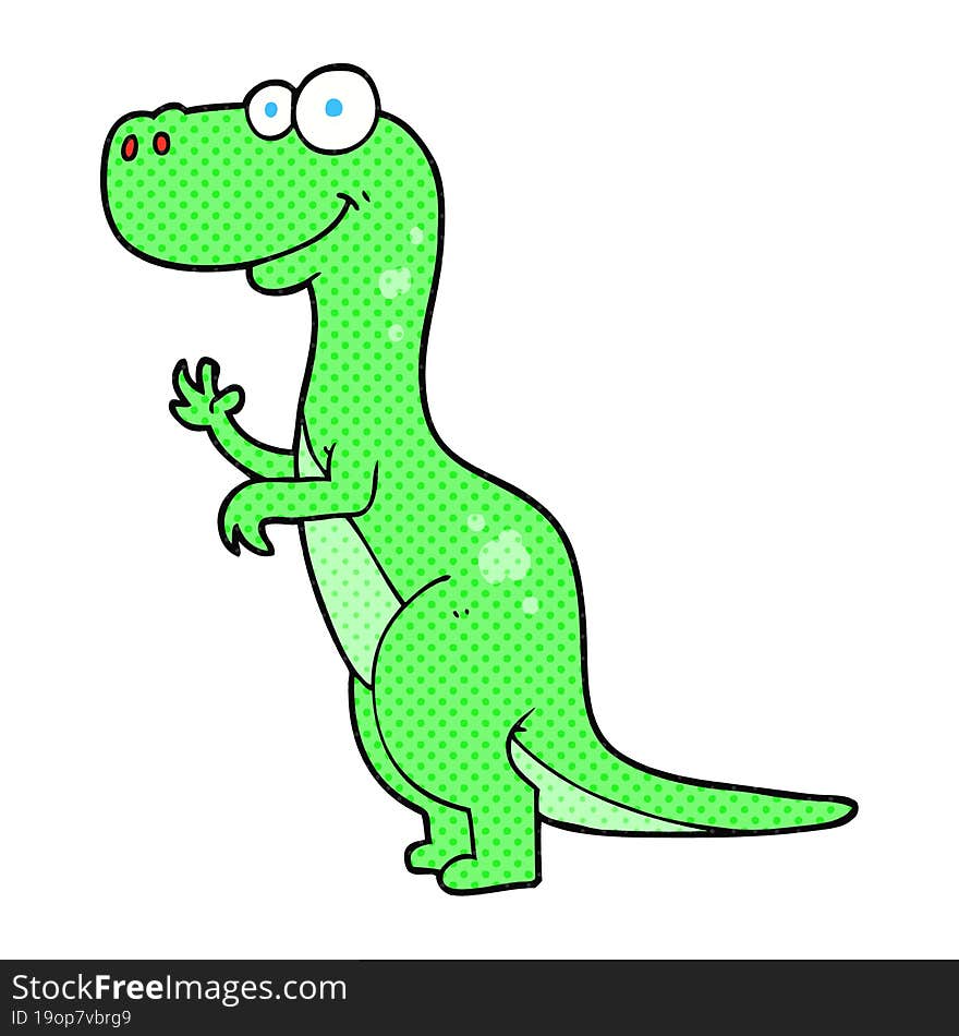 cartoon dinosaur