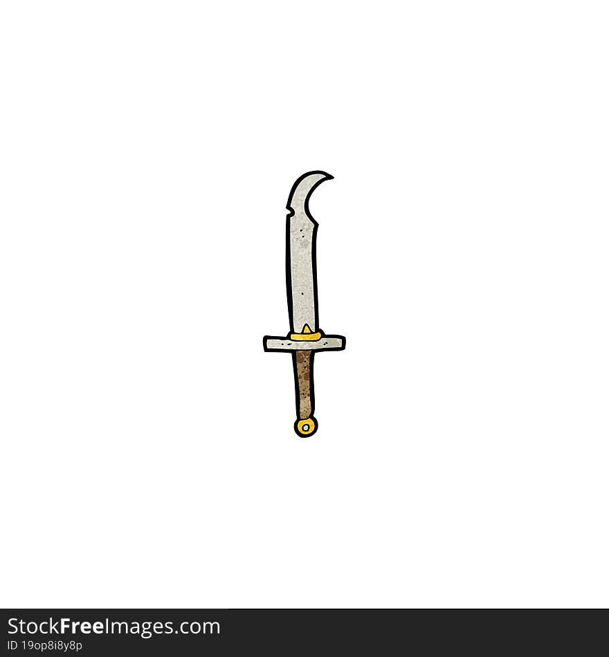 cartoon sword