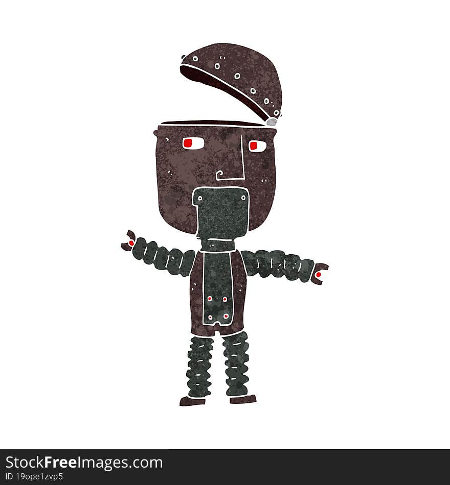 Cartoon Robot