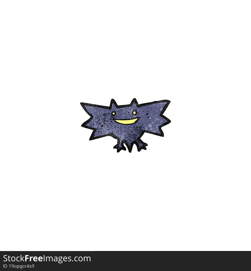 cartoon halloween bat