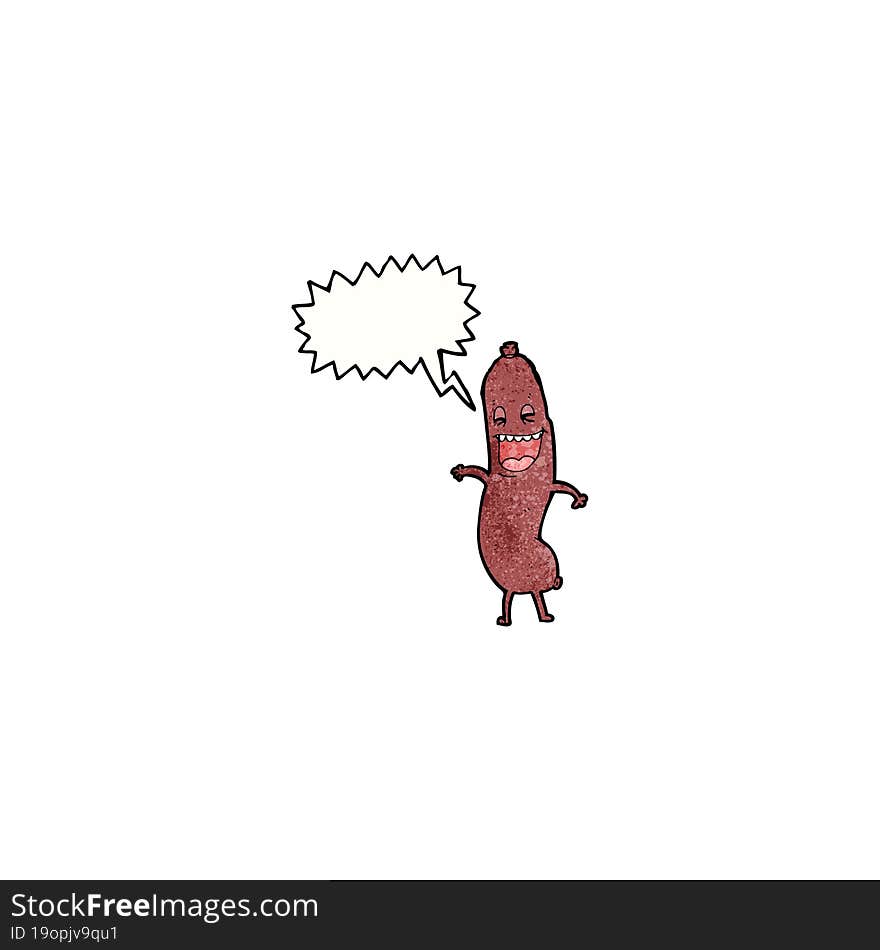 cartoon sausage