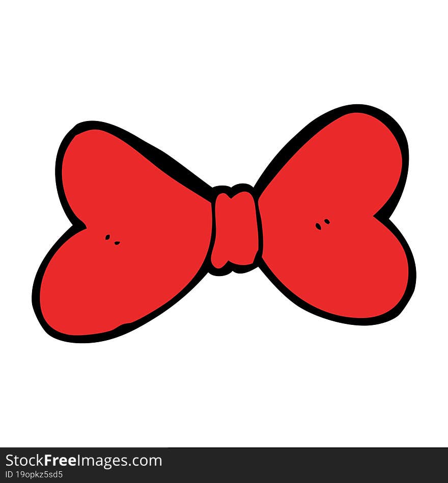 Cartoon Bow Tie