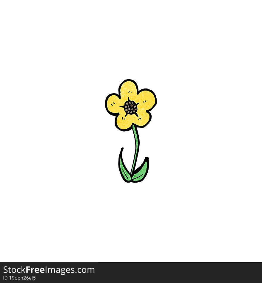 Cartoon Flower