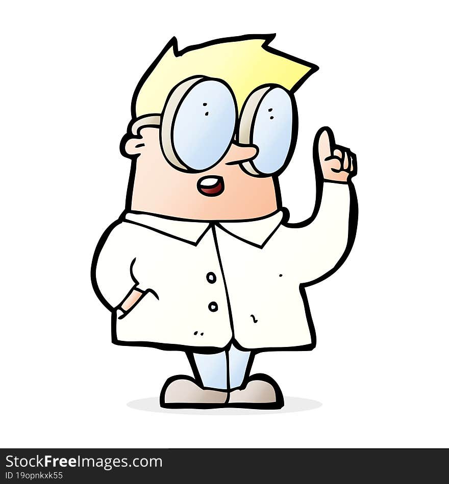 Cartoon Scientist