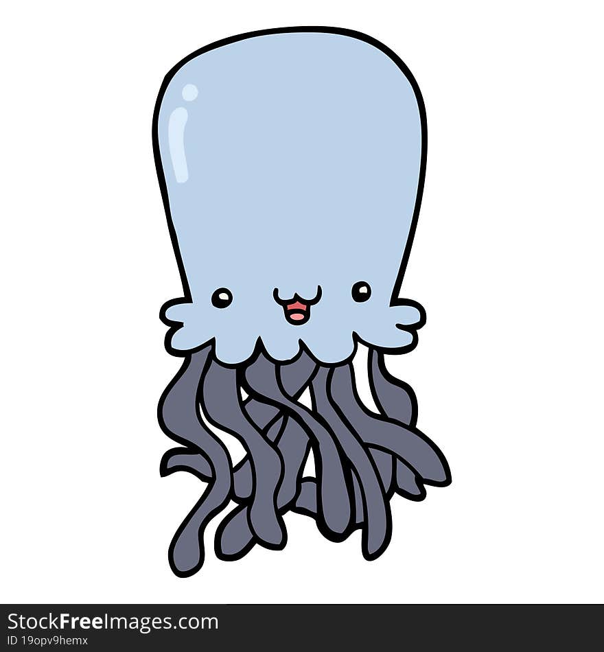 Cartoon Octopus