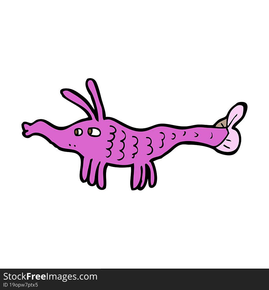 cartoon shrimp