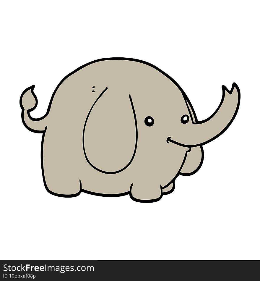 cartoon elephant