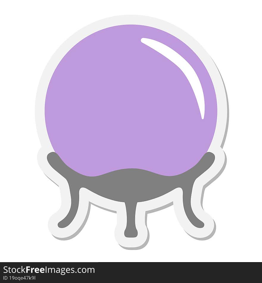 Crystal Ball sticker