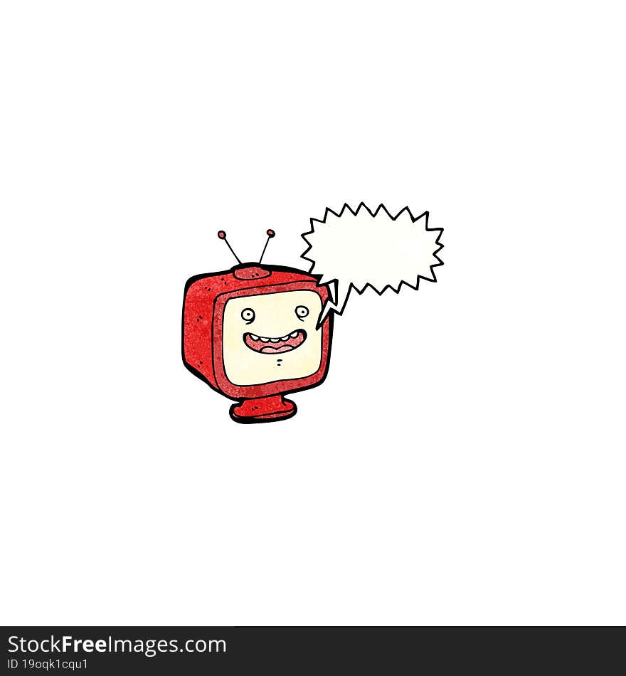 talking television cartoon character