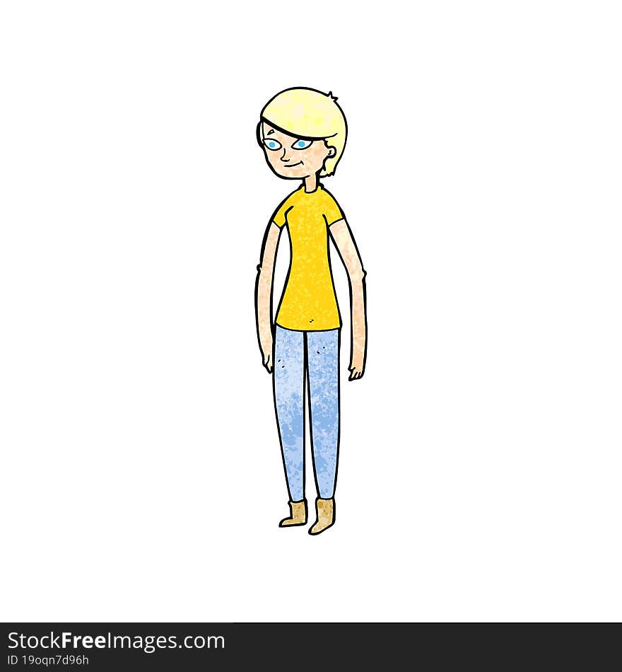 cartoon woman