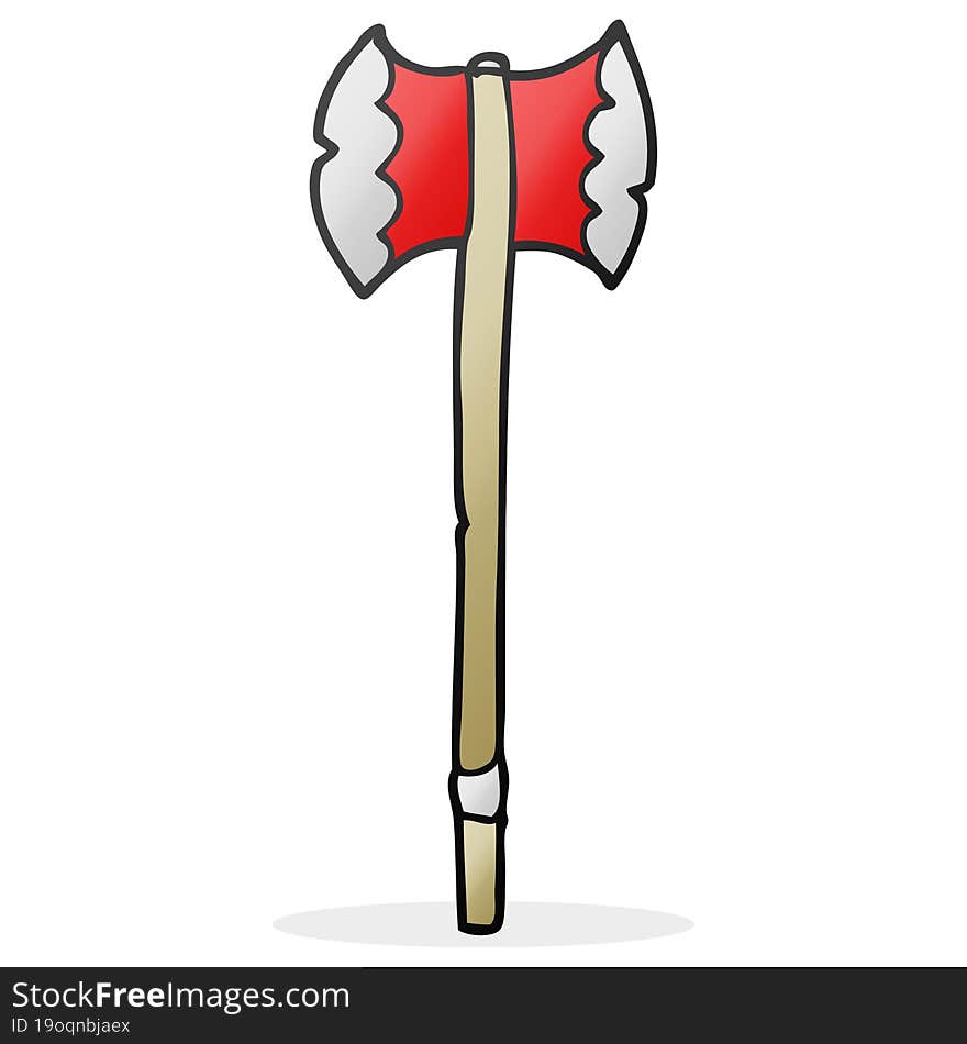 cartoon axe