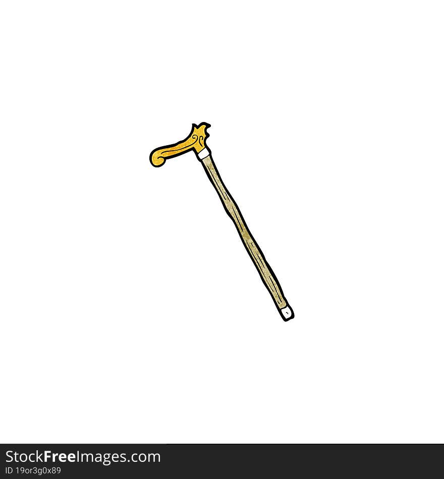 walking stick cartoon