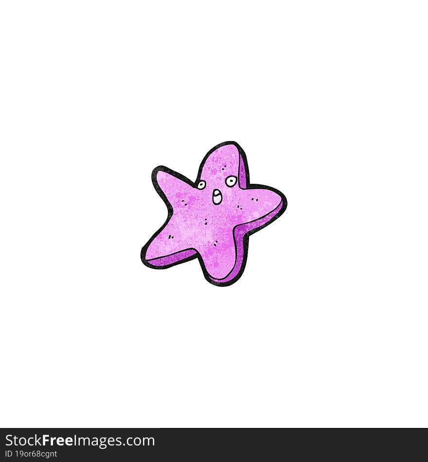 cartoon starfish