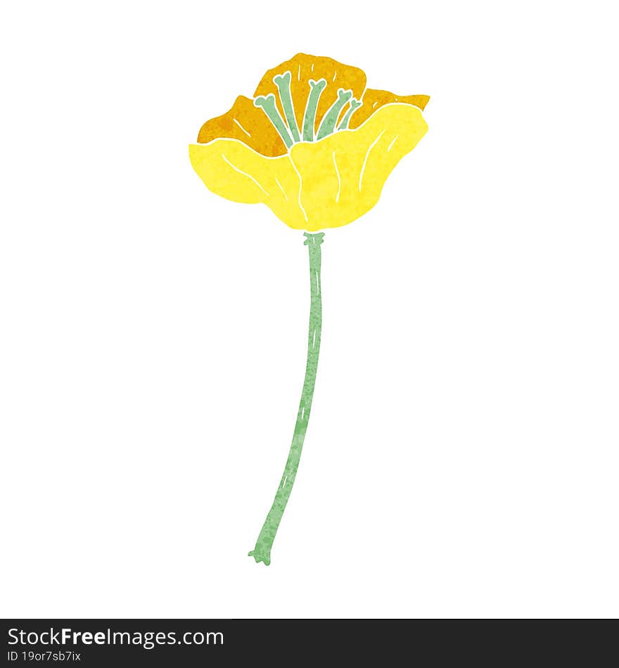 Cartoon Flower