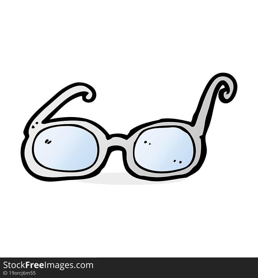 cartoon glasses