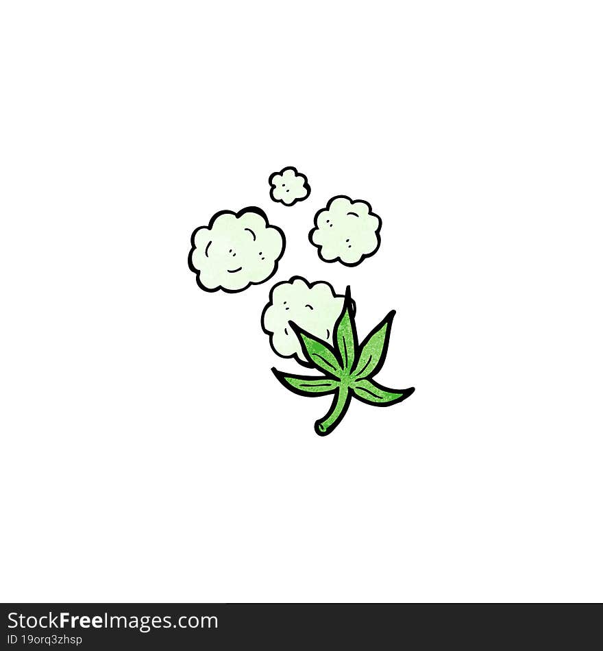 marijuana leaf cartoon