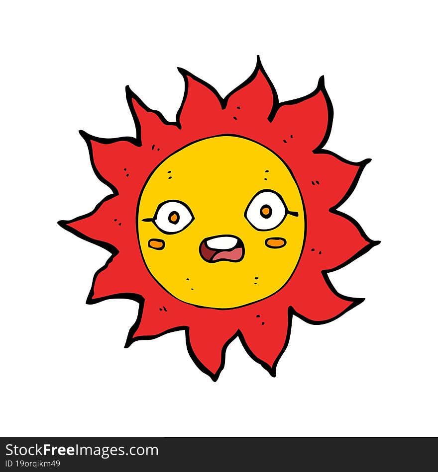 Cartoon Sun