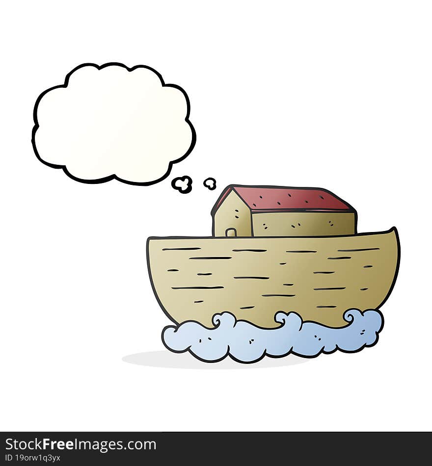 thought bubble cartoon noah s ark