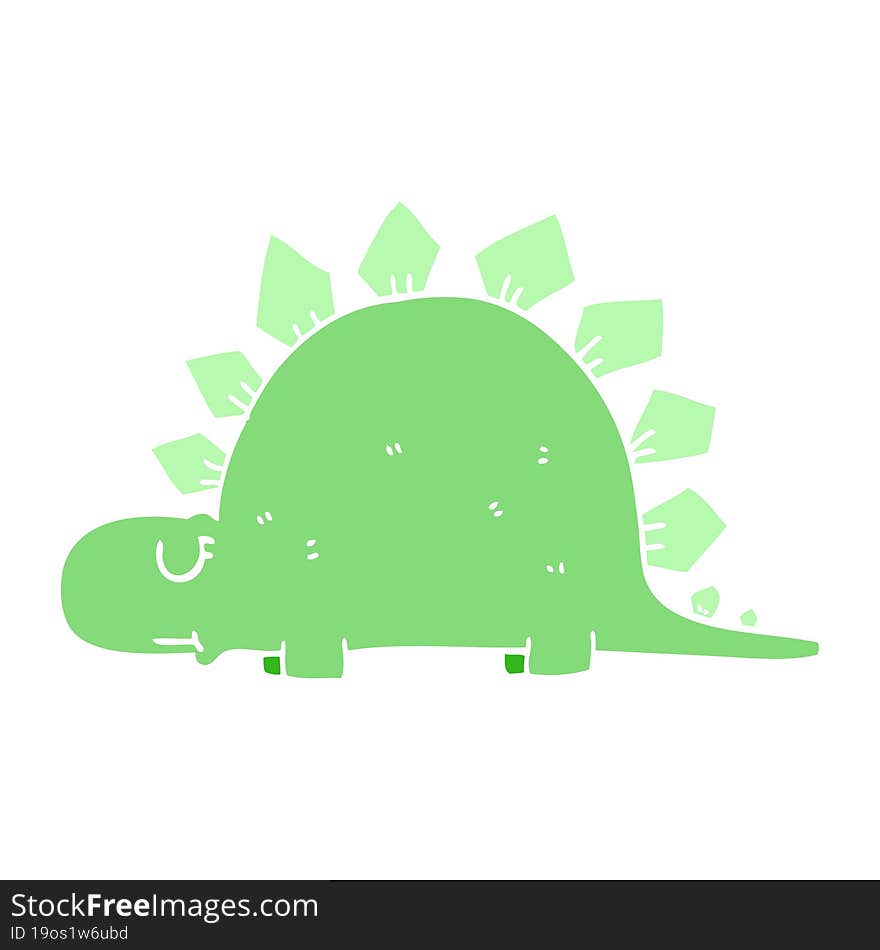 Cartoon Doodle Prehistoric Dinosaur