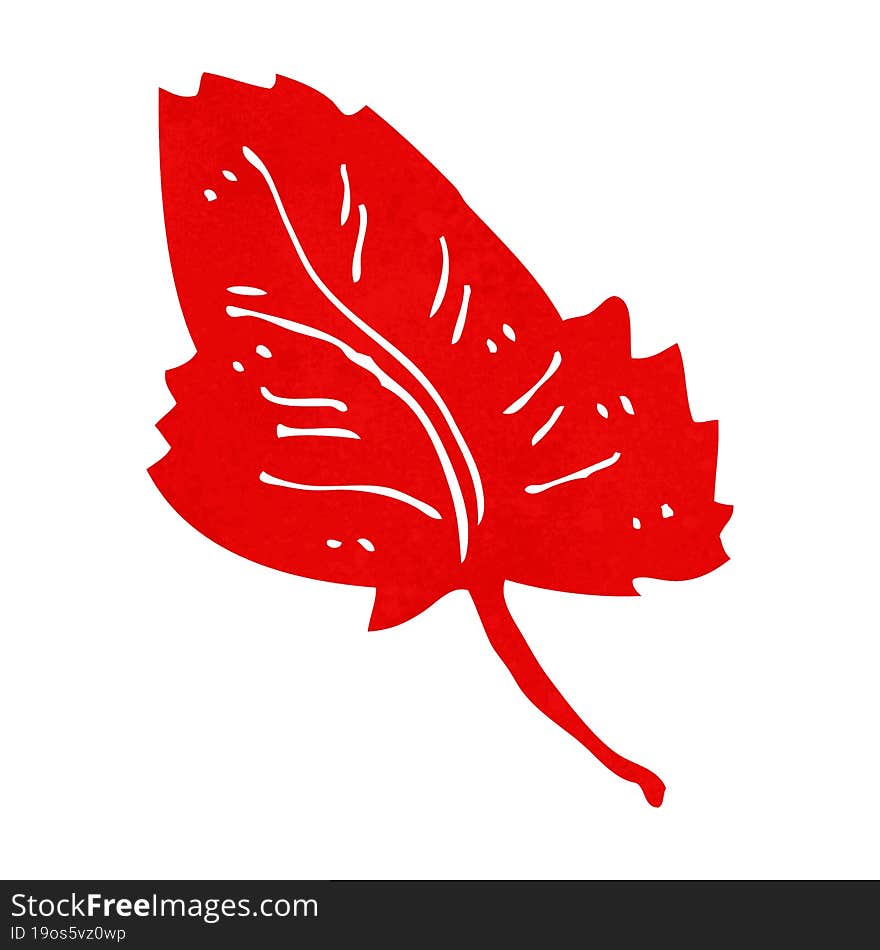 cartoon leaf symbol