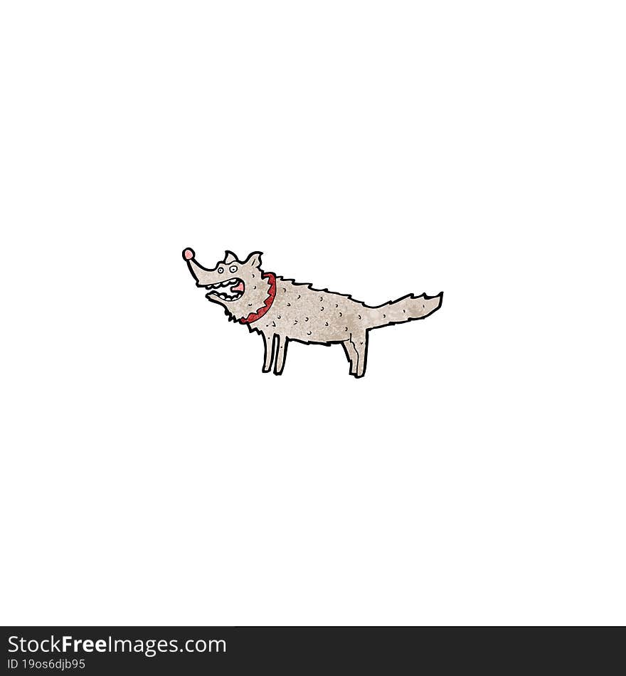 Cartoon Wolf