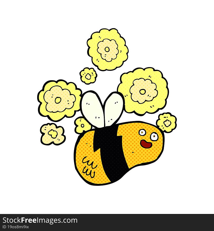 Cartoon Bee