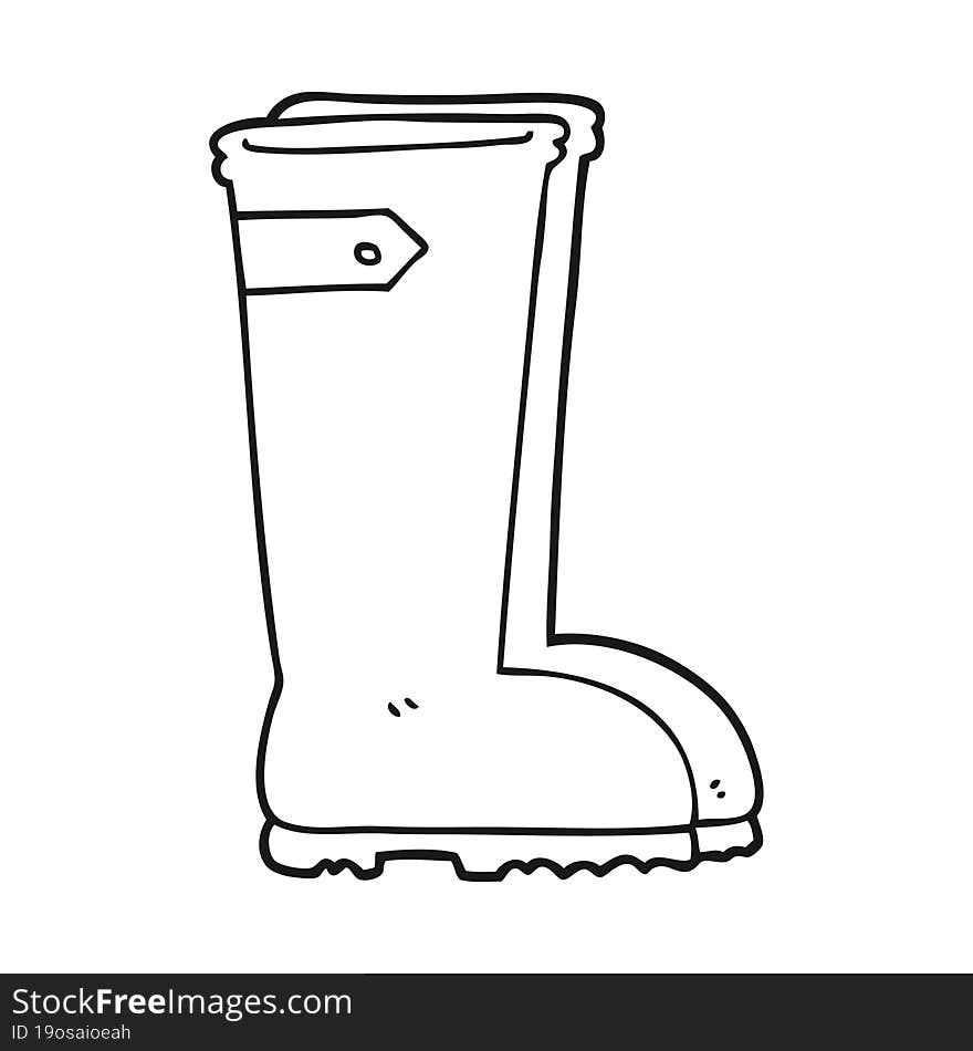 Cartoon Wellington Boots