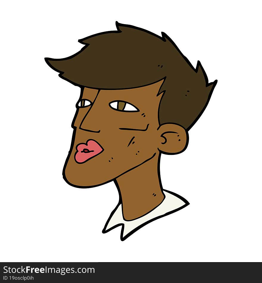 Cartoon Male Model Guy