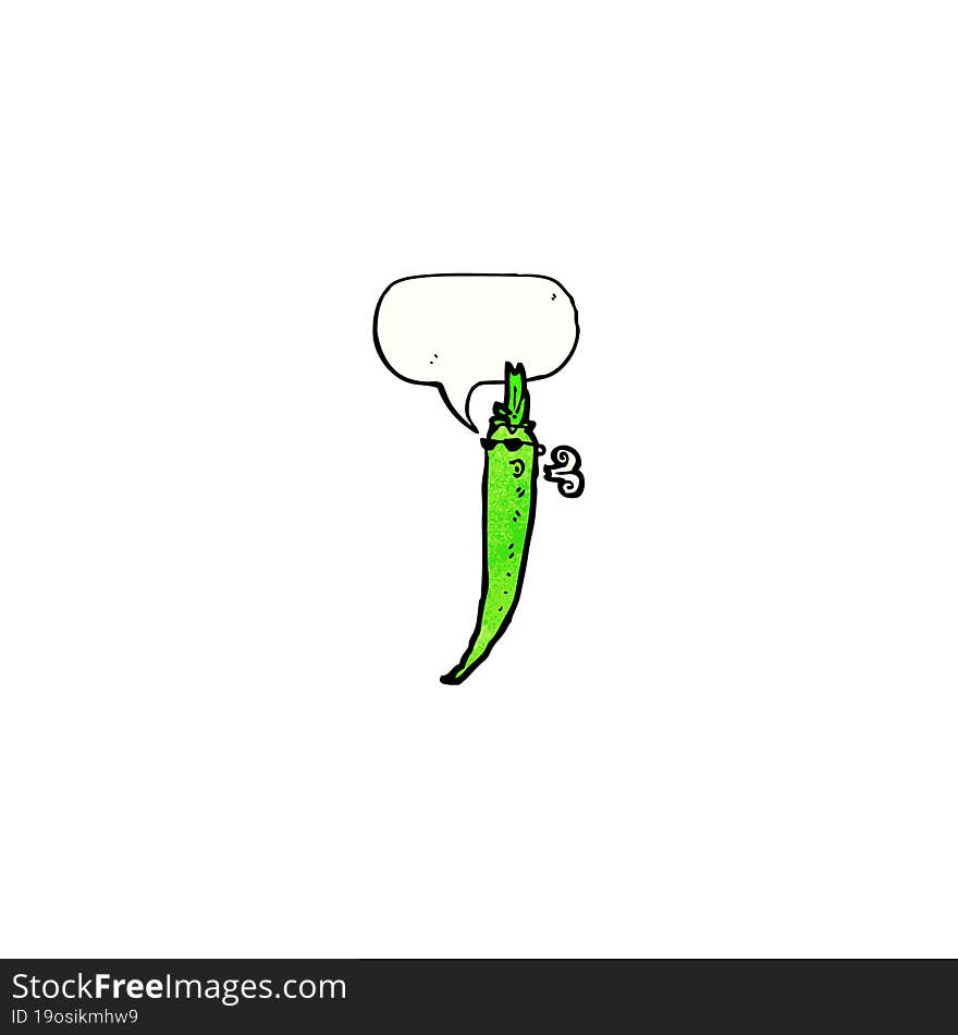 cartoon chili pepper