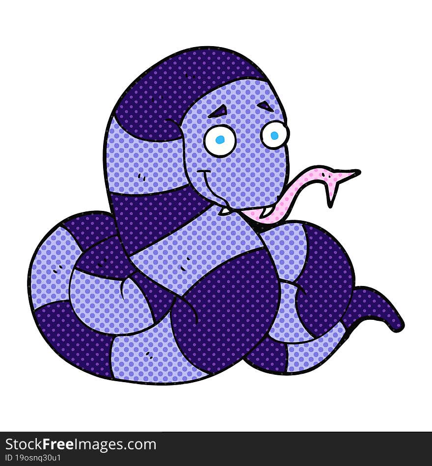 cartoon snake